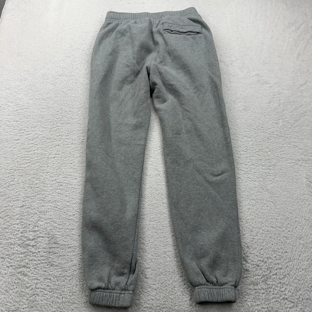 Nike Mens Fleece Jogger Sweatpants Heather Gray Small Drawstring BV2671-063‎